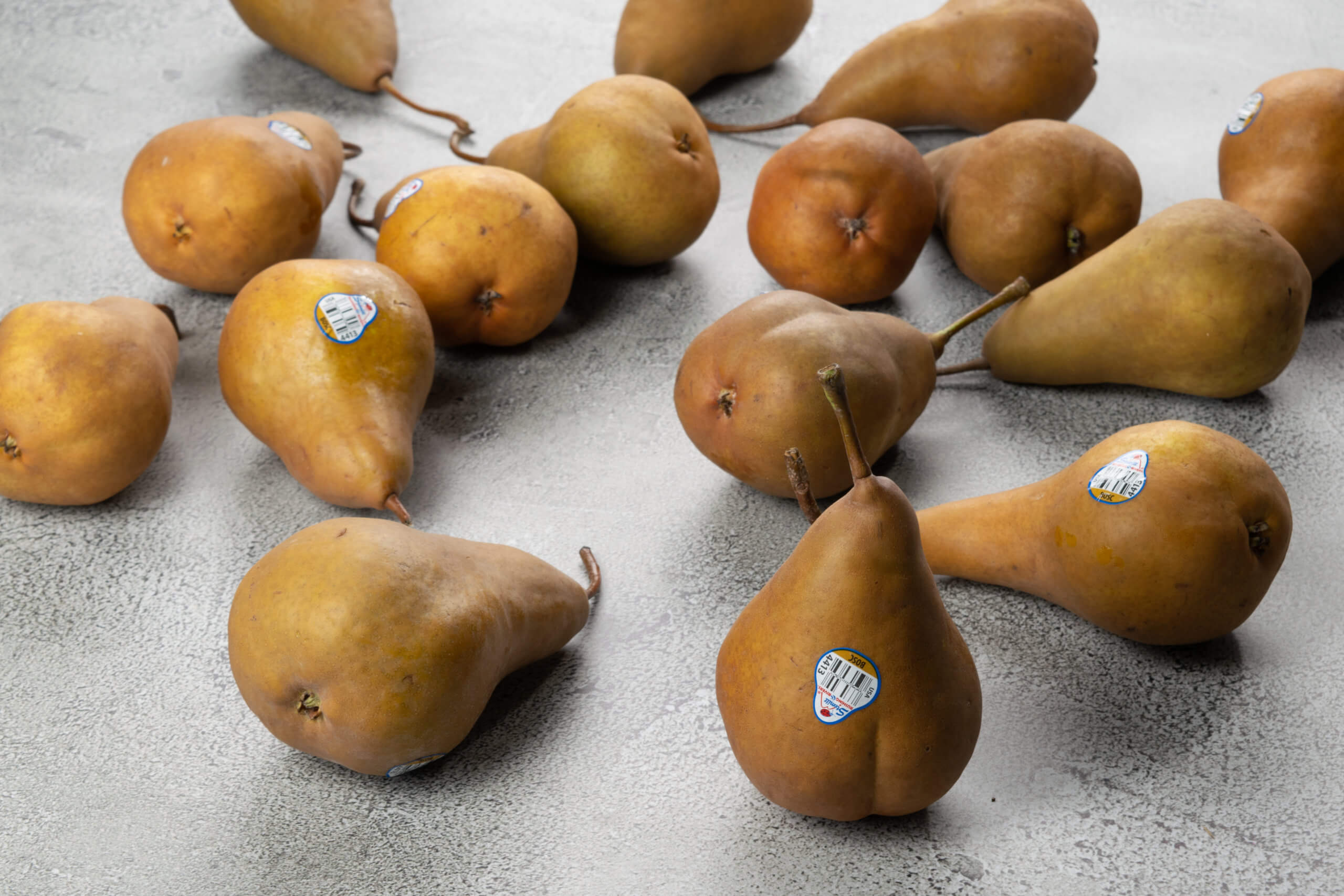 Bosc Pears (how to tell when they're ripe, and how to cook them