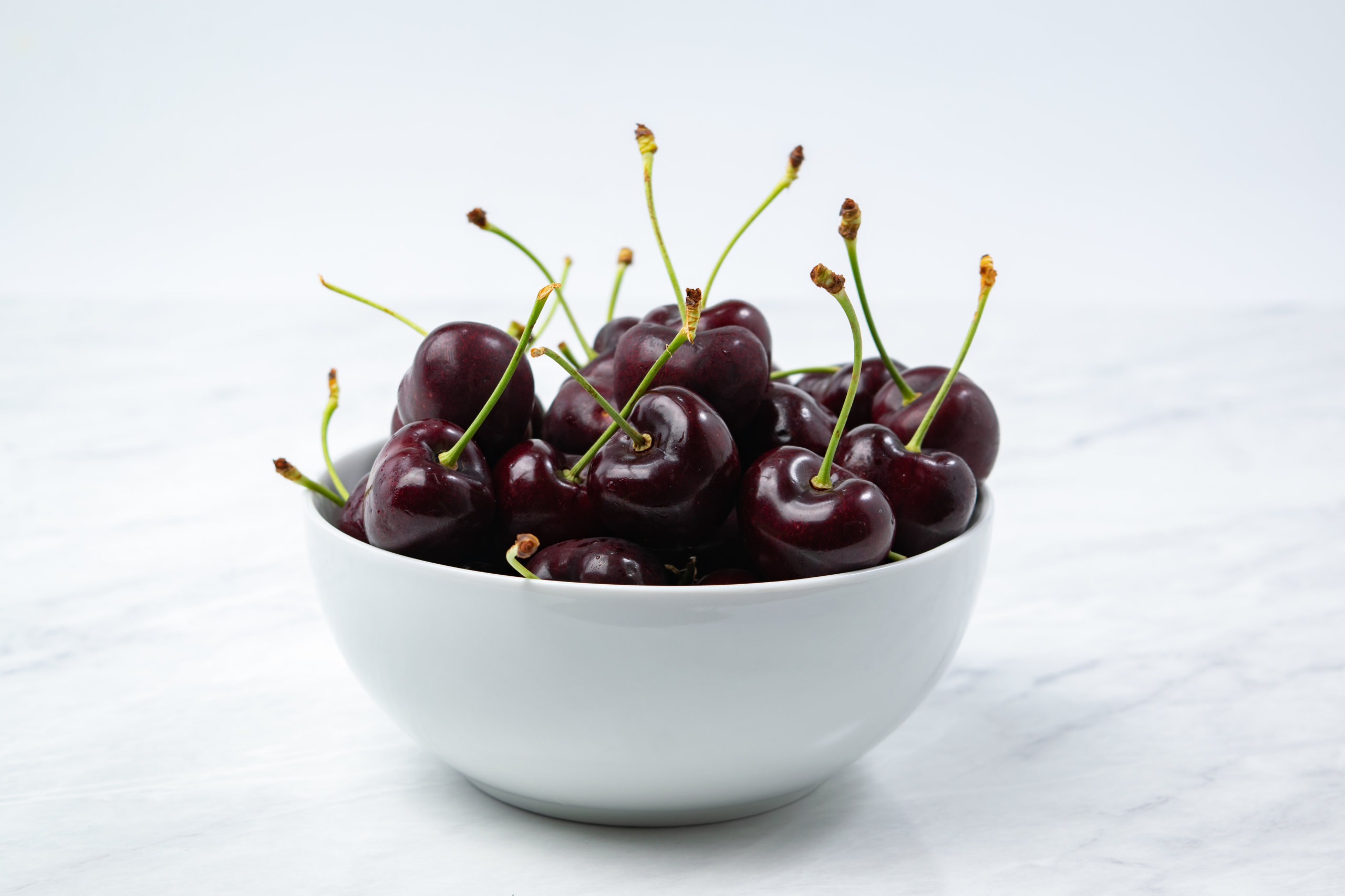 Cherries in a bowl