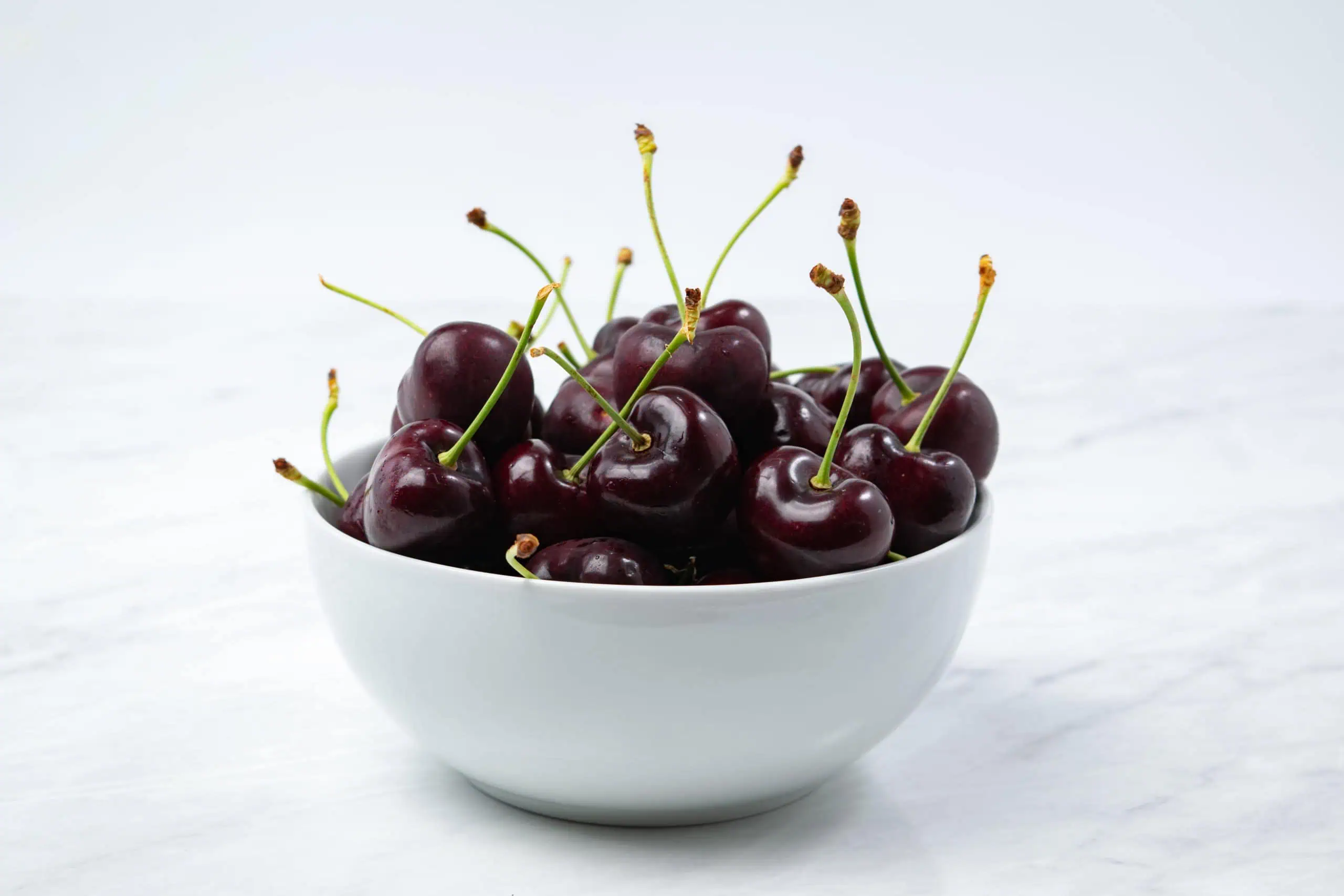 Cherries in a bowl