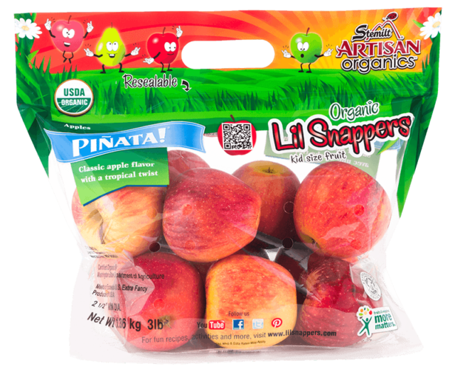 Pinata apples from Lil Snappers