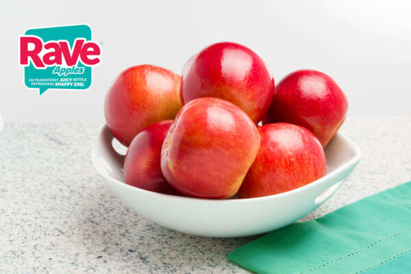 Rave apples bowl with Logo