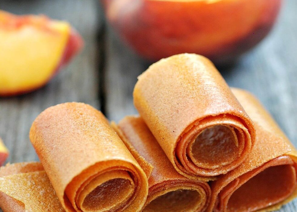 Fruit Leather with Peaches Stemilt
