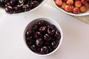 Three methods for pitting cherries