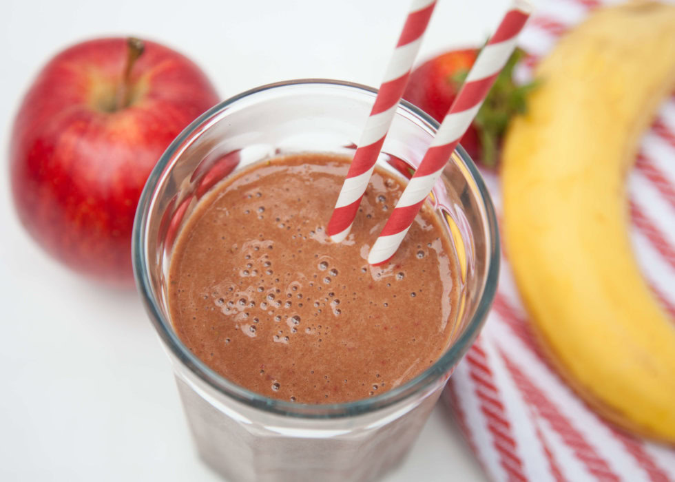 DairyFree CocoCacao Fruit Smoothie with Sweet Apples