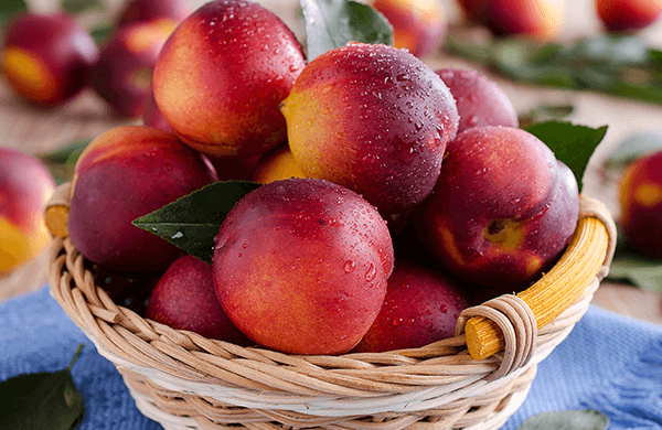 Potassium in Peaches & Nectarines are healthy and great as a workout snack