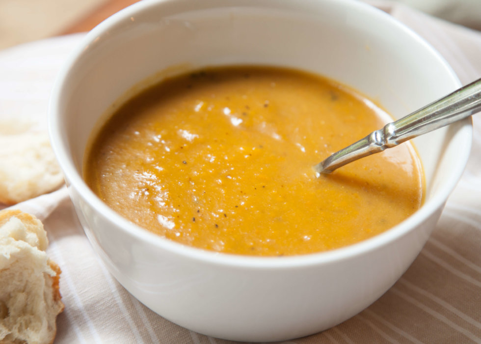 Roasted Pear & Butternut Squash Soup