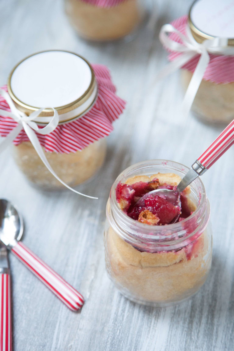Sweet Cherry Pie In A Jar