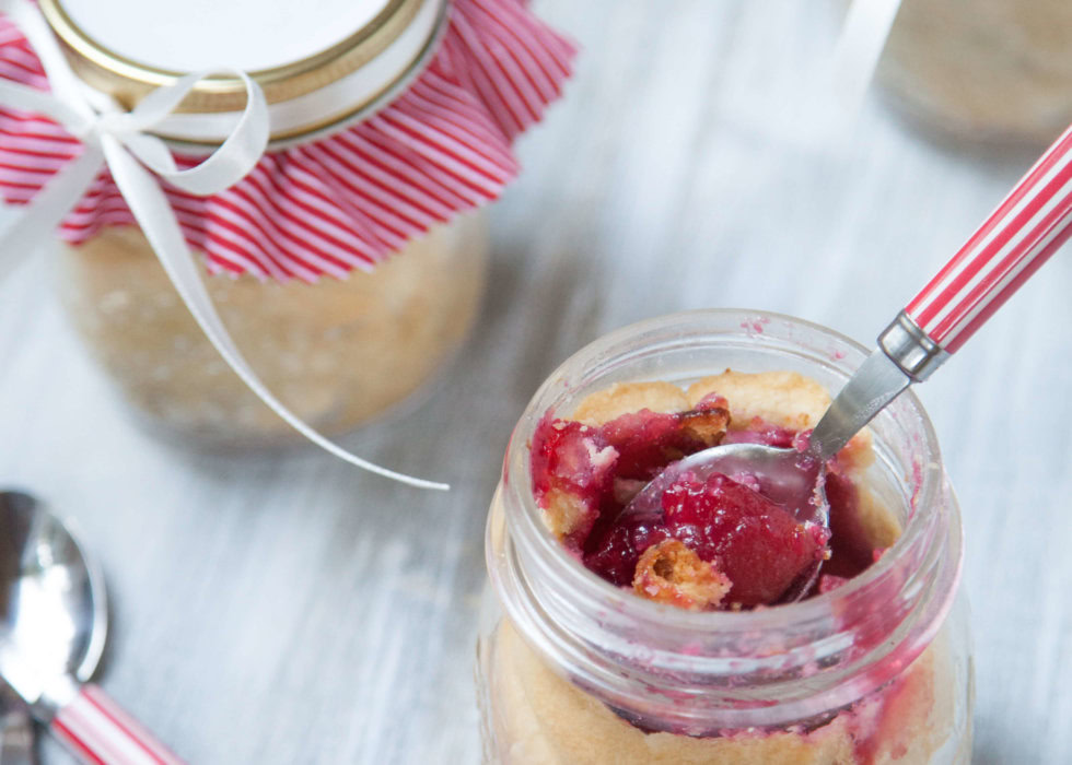 Sweet Cherry Pie In A Jar