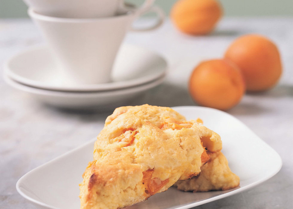 Golden Apricot Scones
