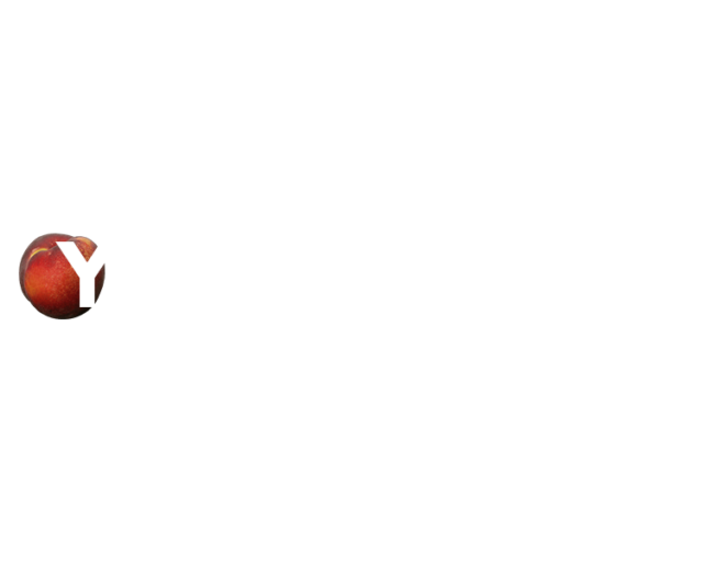 yellow peach spaced