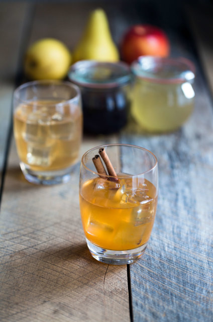 Warming Apple Gin Cocktail
