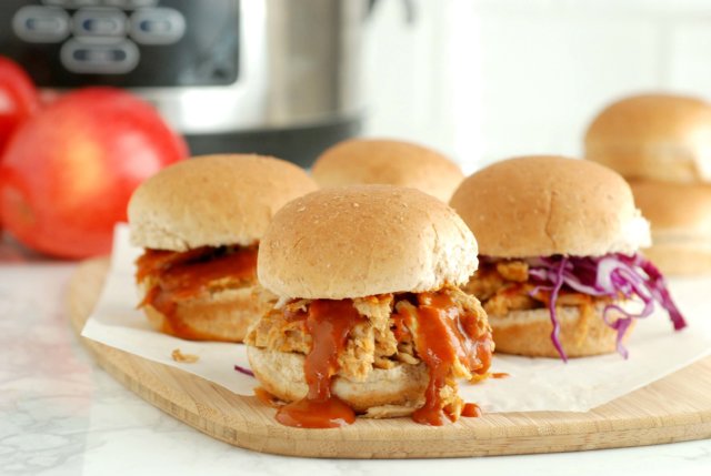 Slow Cooker Pulled Pork With Apples