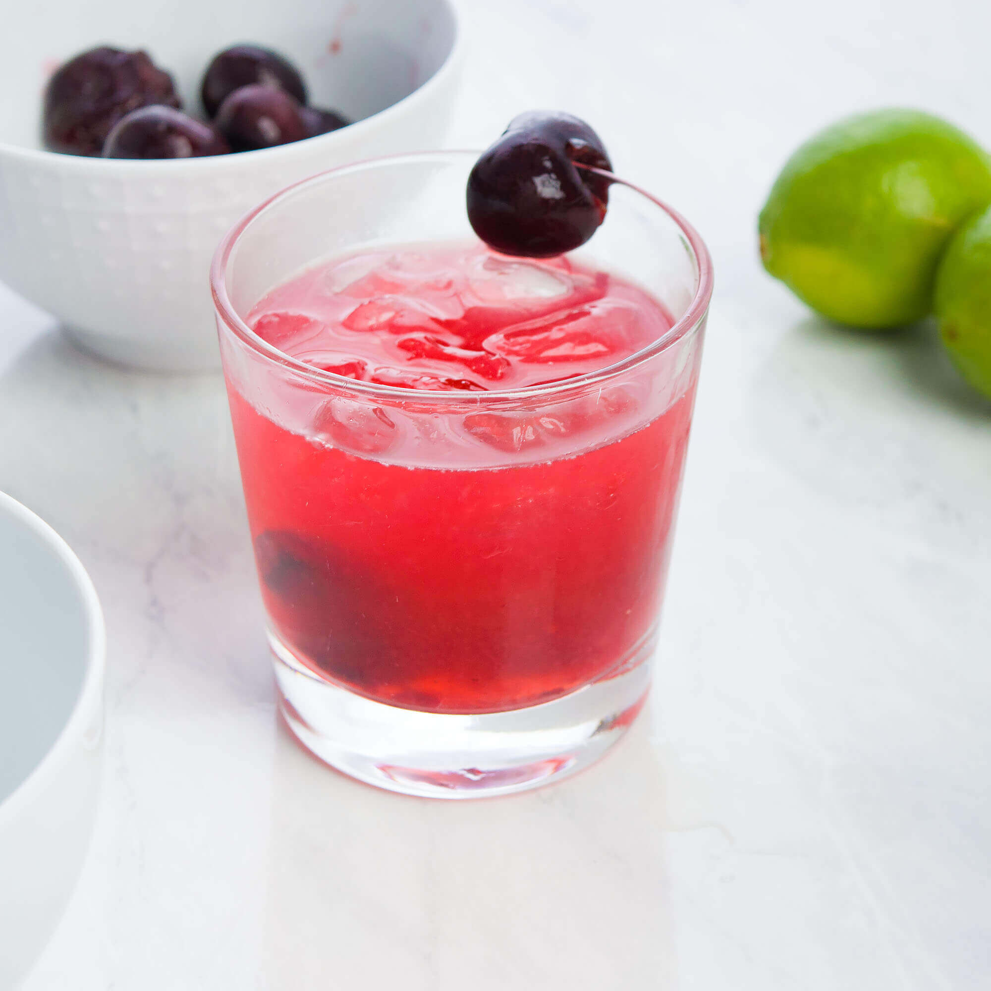 Cherry Margarita & Cherry Mocktail