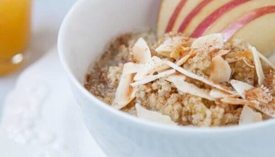 Apple-Coconut Quinoa Cereal