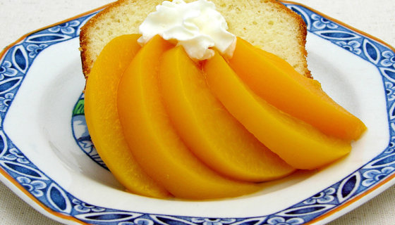 Peachy Pound Cake