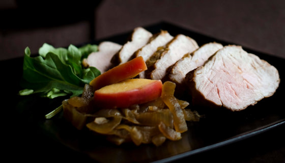 Pork Tenderloin with Apples