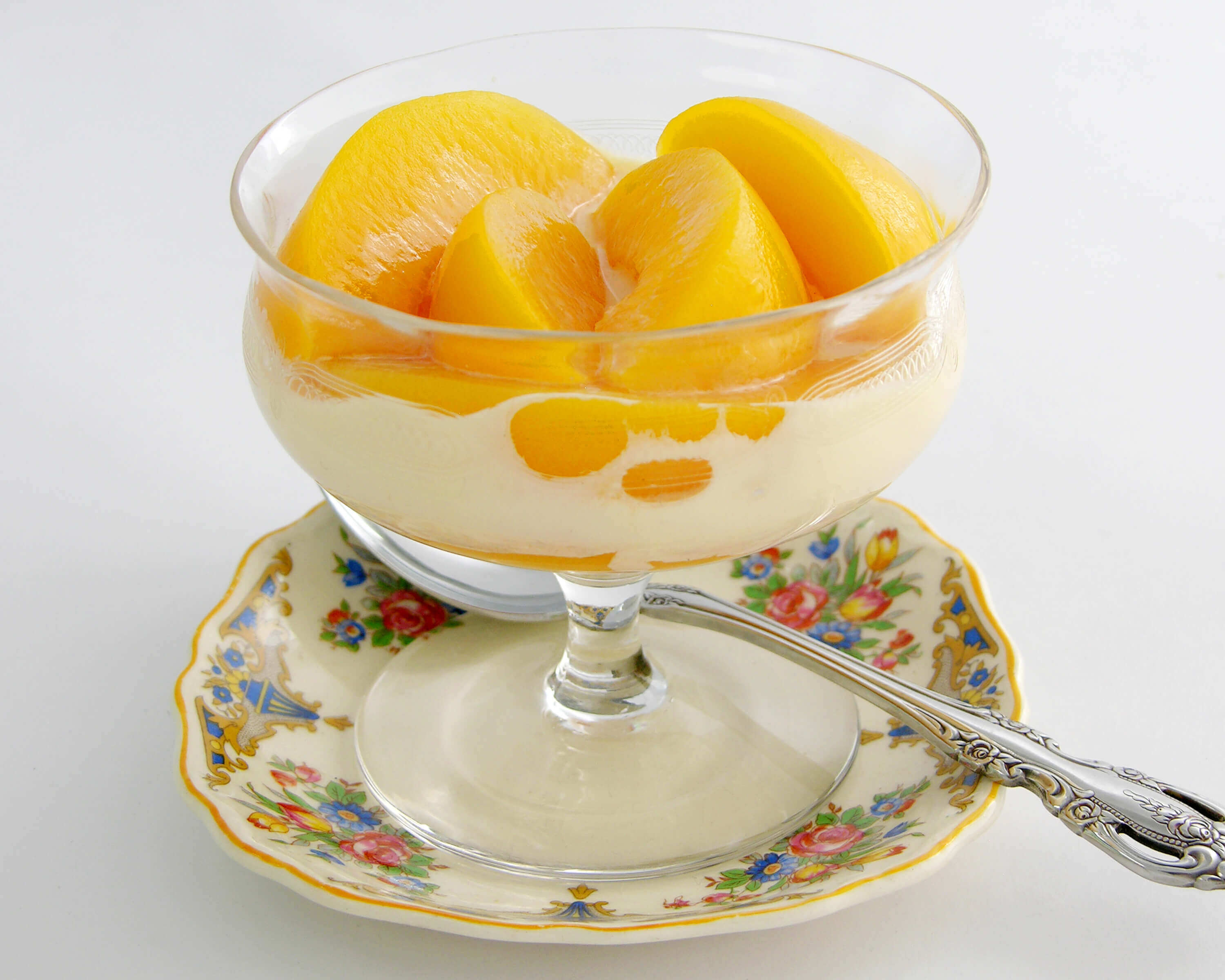 Easy Peaches & Cream