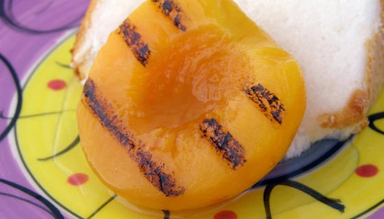 Heavenly Grilled Peaches