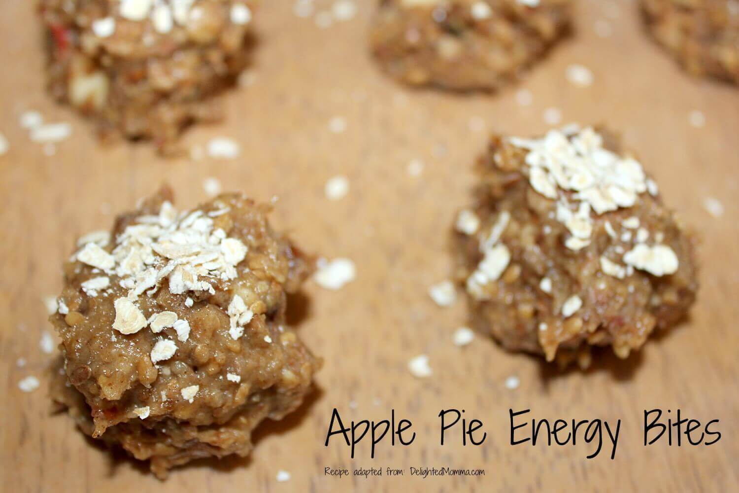 Apple Pie Energy Bites