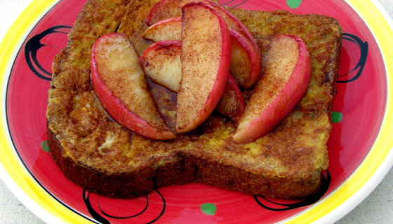 Apple and Cinnamon French Toast