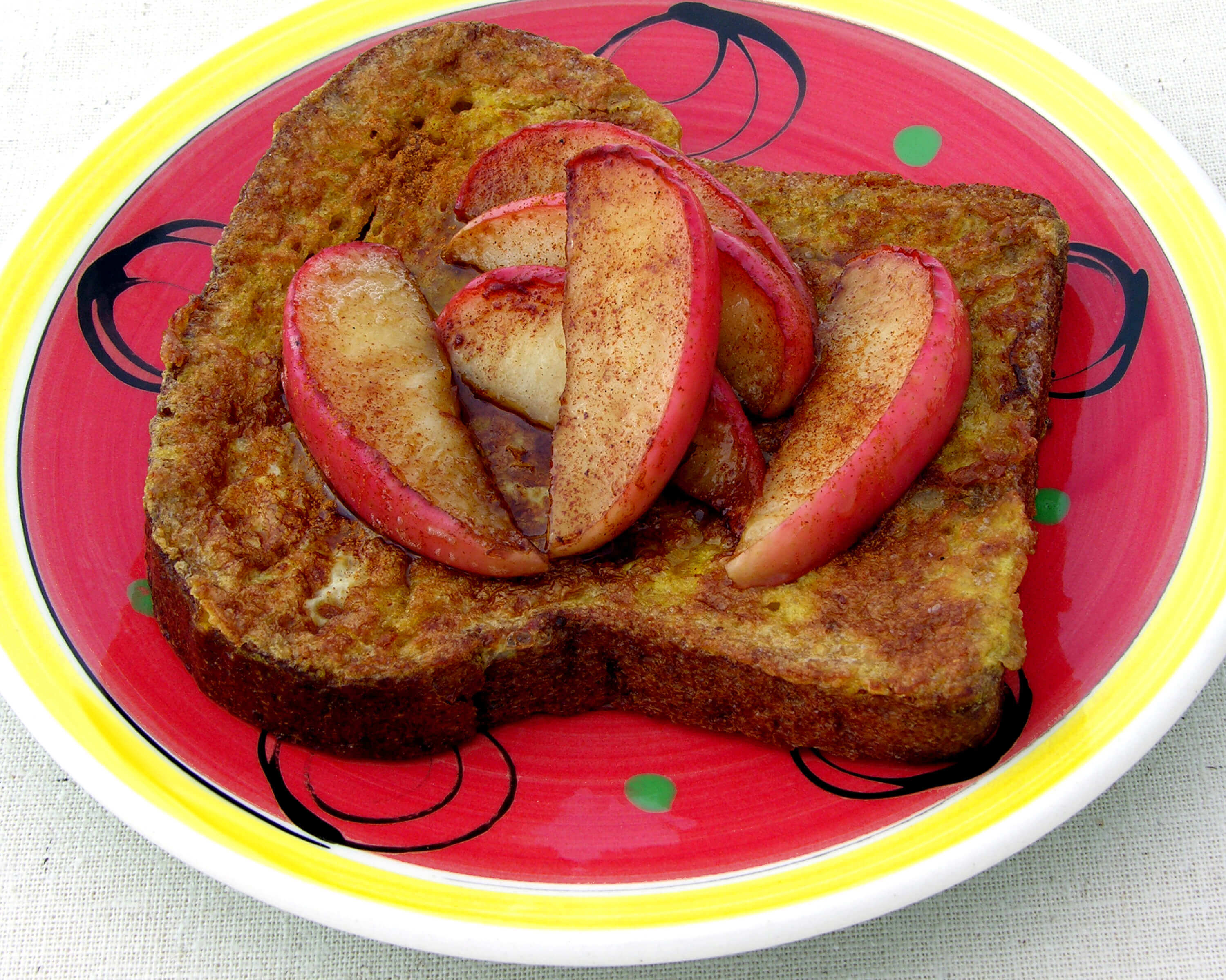 Apple and Cinnamon French Toast