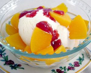 112 Peach and Berry Ice Cream 1