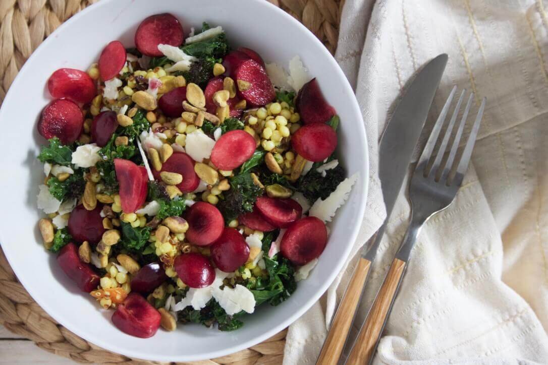 1143 2 1143 Kale and Cherry Salad by Coryanne Ettiene 1