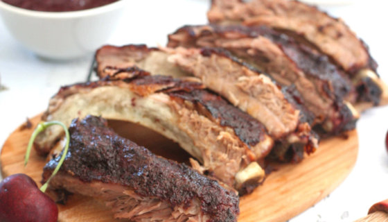 Cherry Glazed Baby Back Ribs