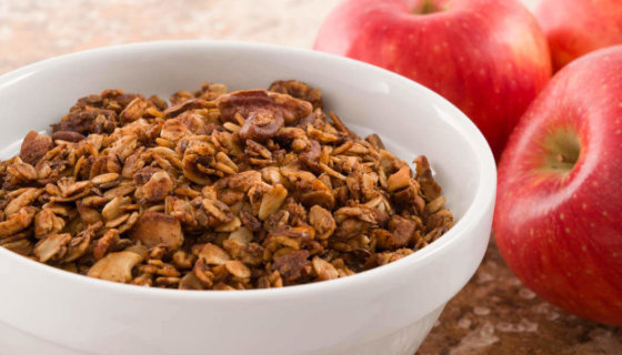 Homemade Apple Chai Spice Granola