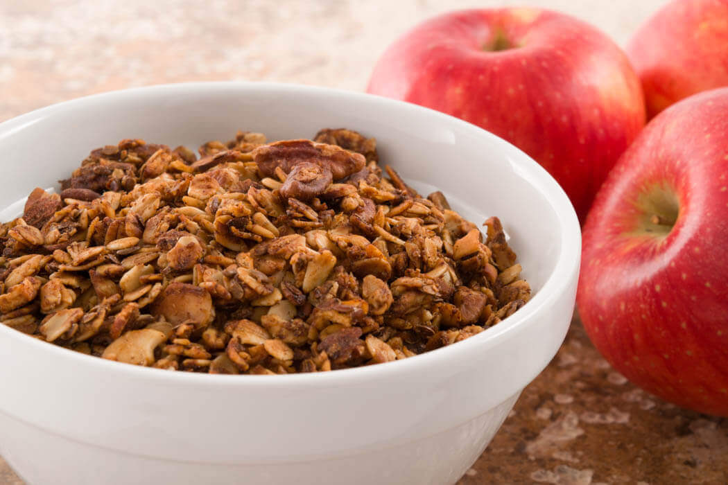 Homemade Apple Chai Spice Granola