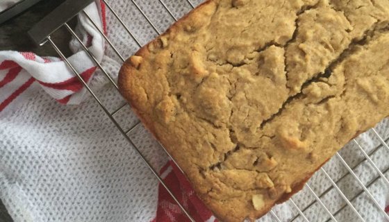 Blender Applesauce Bread