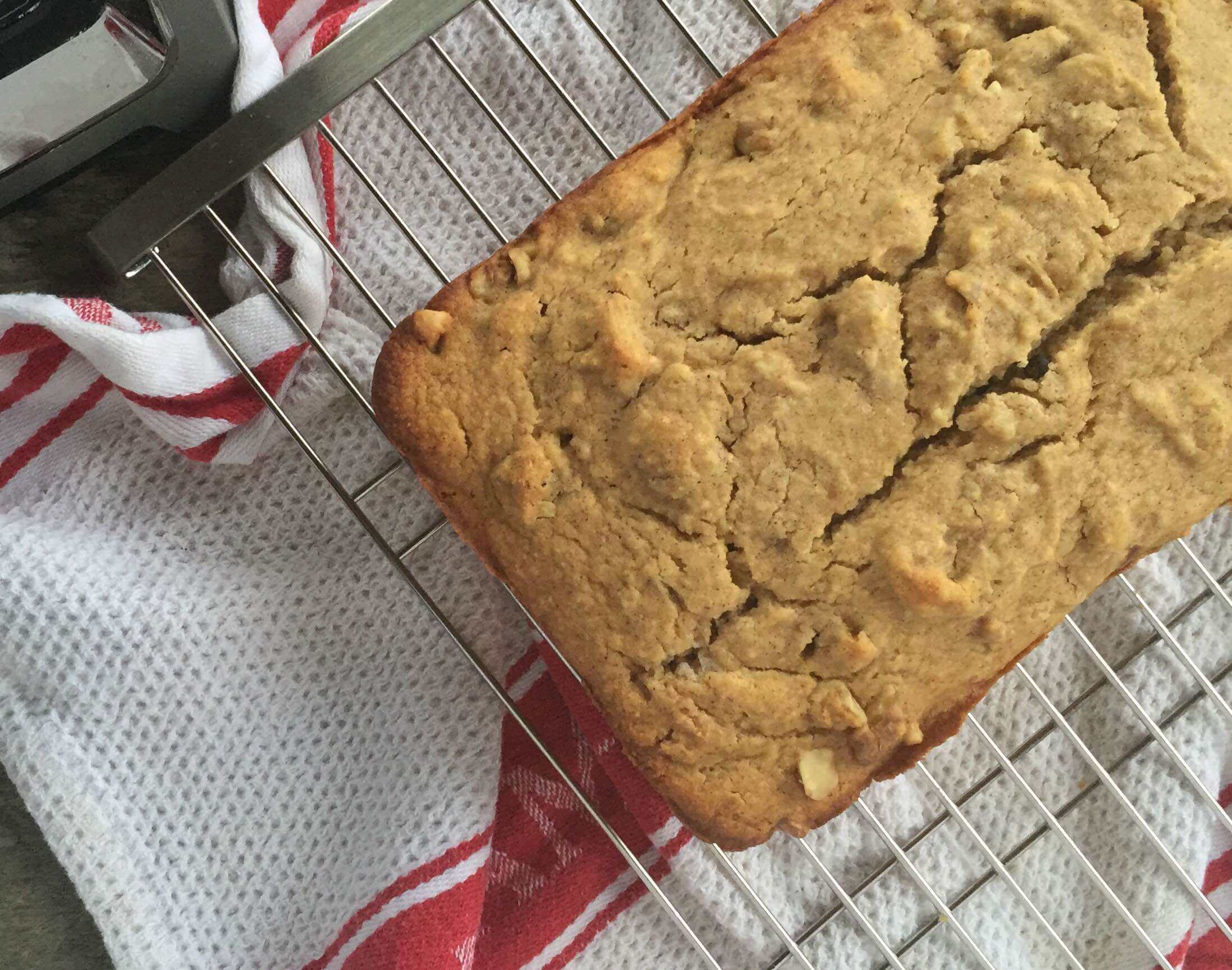 Blender Applesauce Bread