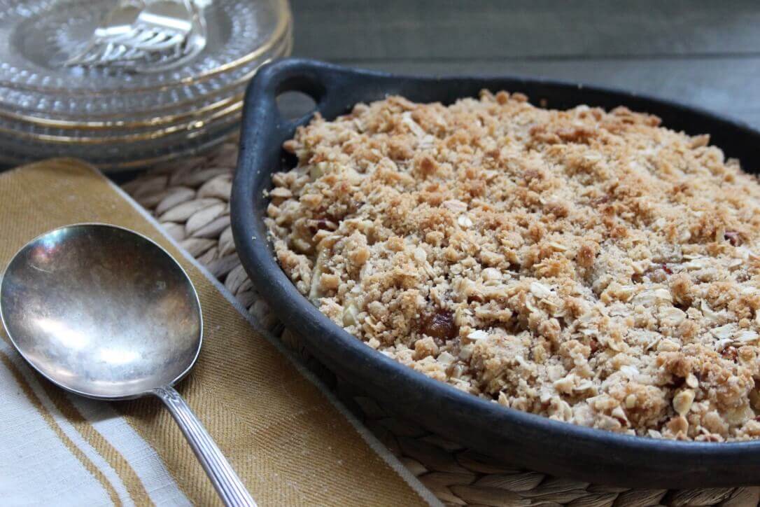 A Lighter Apple Crisp Recipe