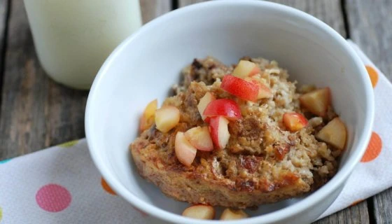 Rainier Cherry and Chocolate Baked Oatmeal
