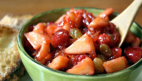 Cherry & Apple Chutney