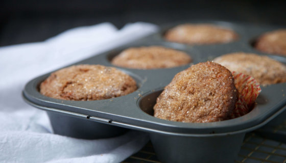 Apple-Carrot Morning Glory Muffins