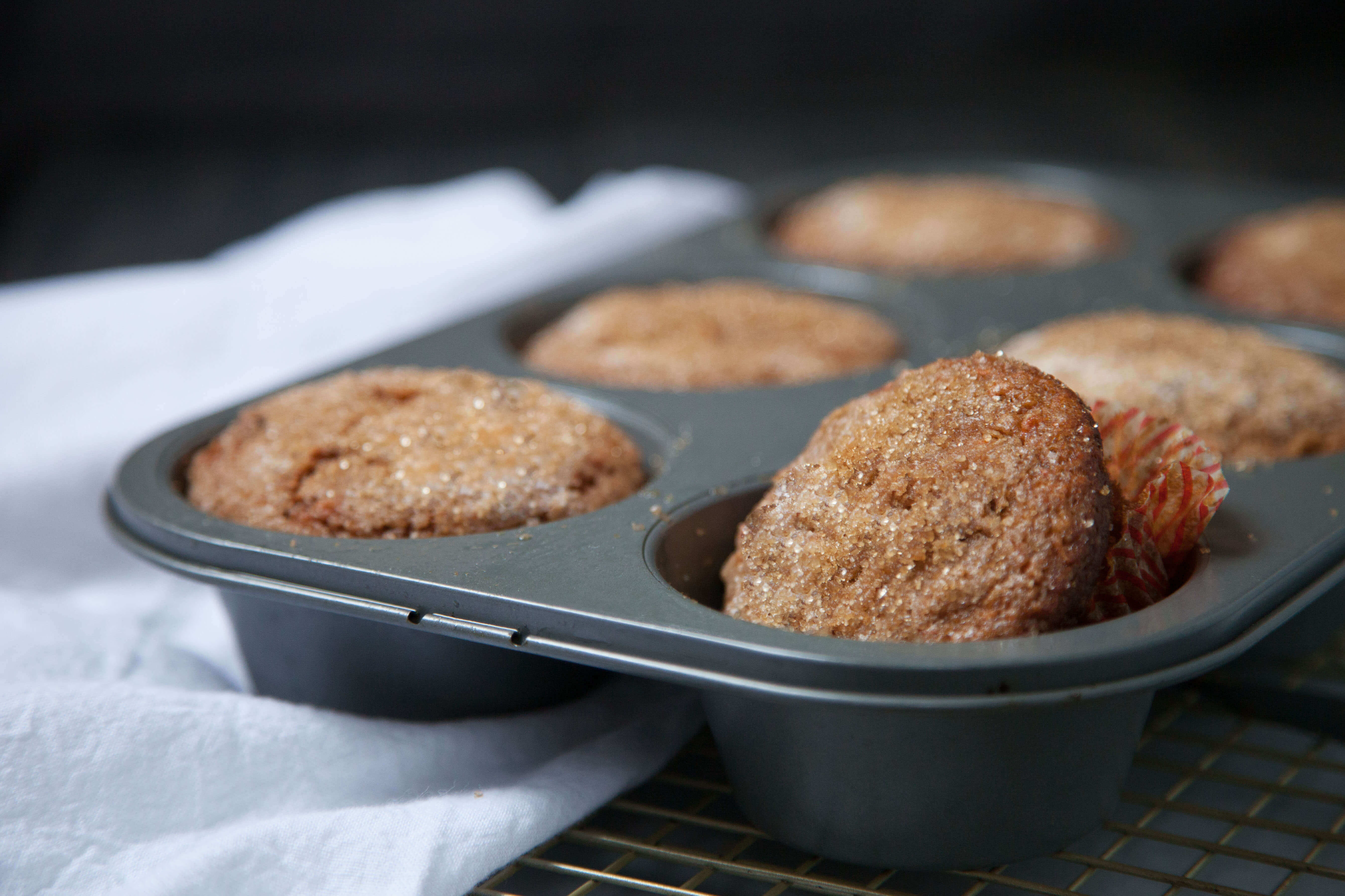 Apple-Carrot Morning Glory Muffins