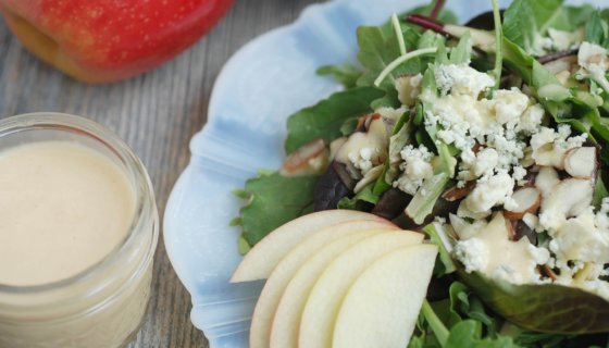 Homemade Creamy Apple Vinaigrette