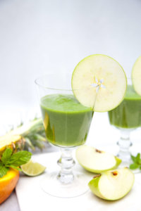 141 Tropical Green Smoothie with Tart Apples