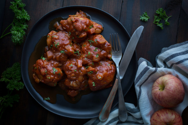 5539 Instant Pot BBQ Chicken and Apples 2