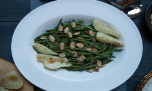 63 Haricot Verts and Roasted Bosc Pears