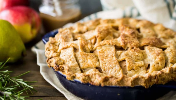 Apple & Pear Pie