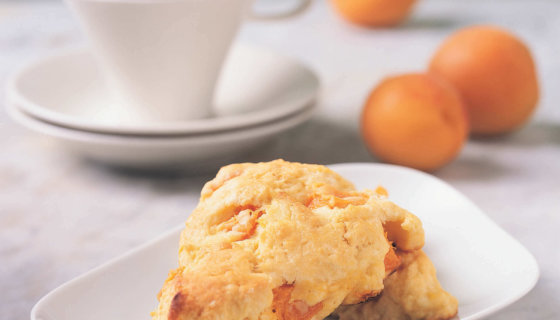 Golden Apricot Scones