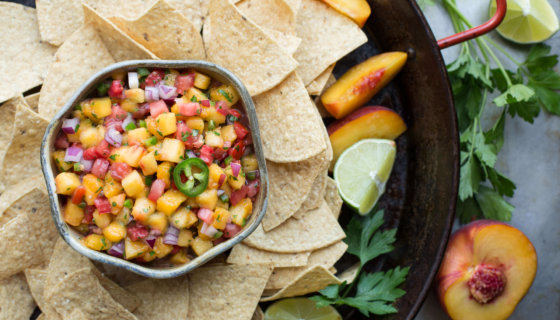 Fresh Peach Salsa