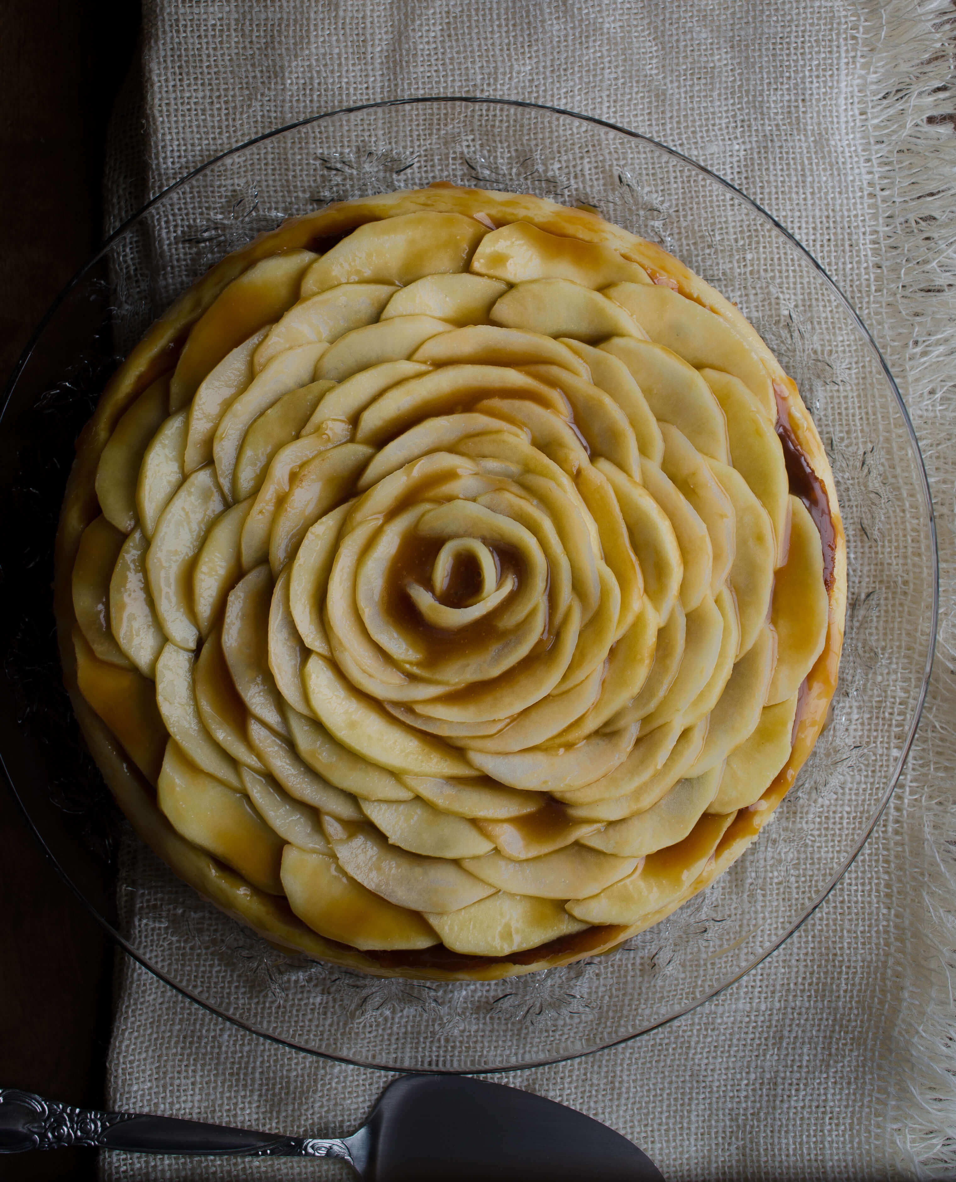 Caramel Apple Cheesecake