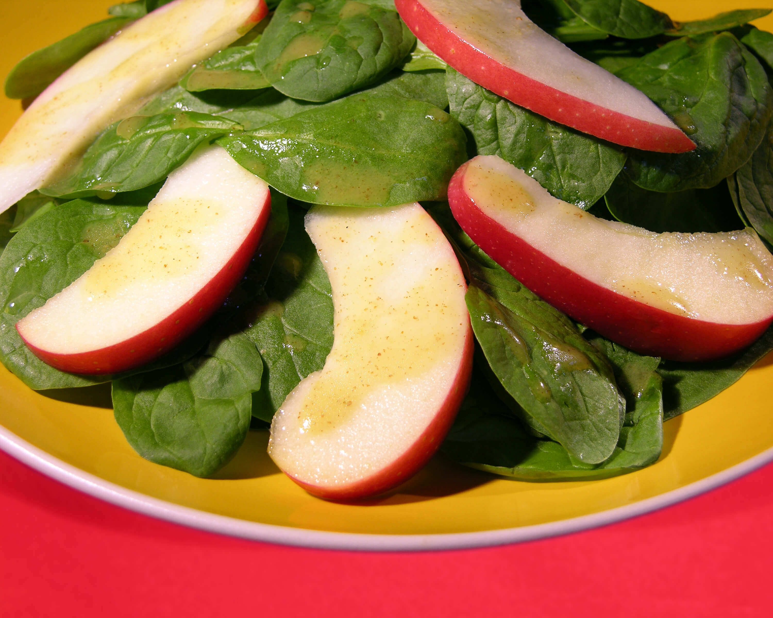 Spinach and Apple Salad