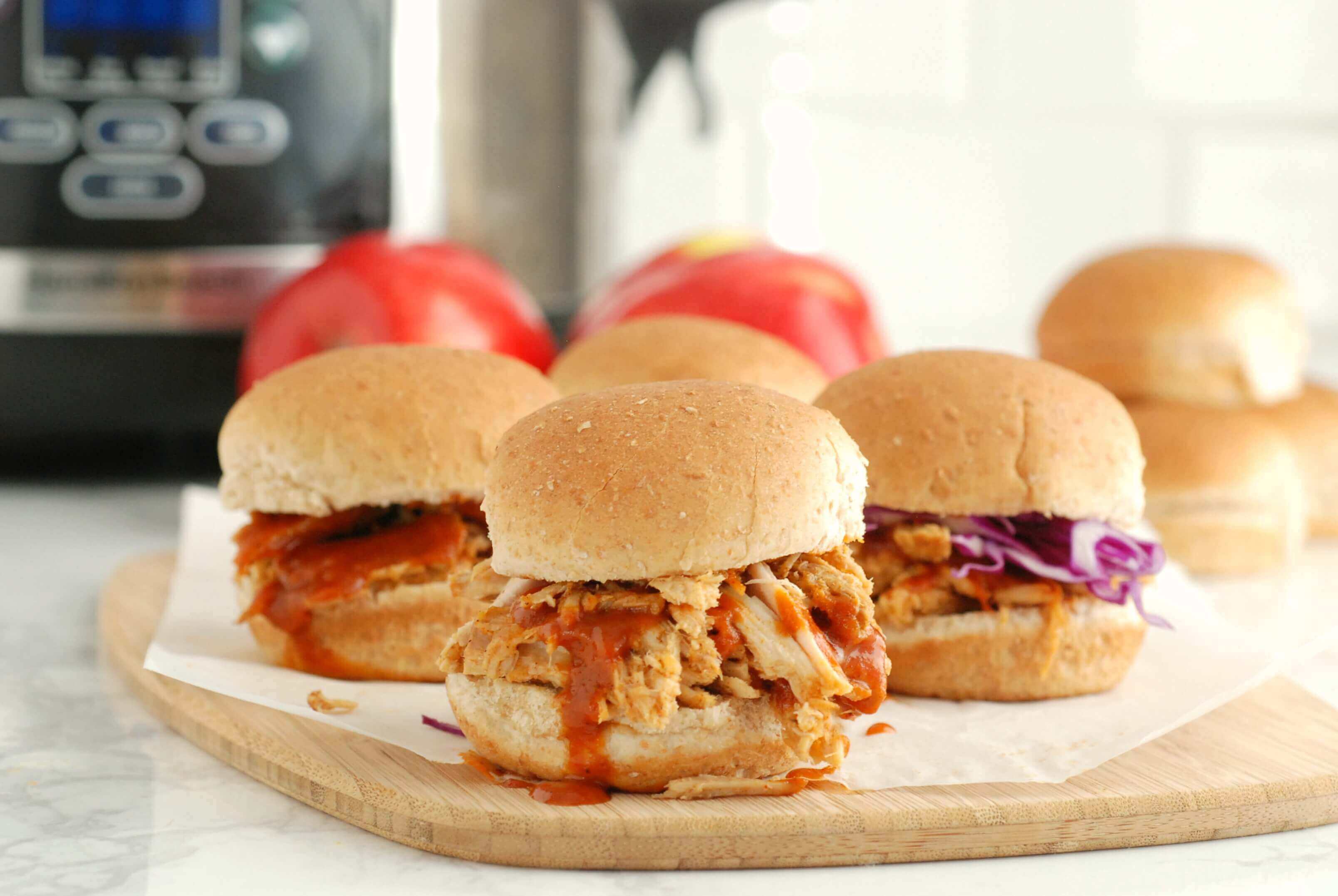 Slow Cooker Pulled Pork With Apples