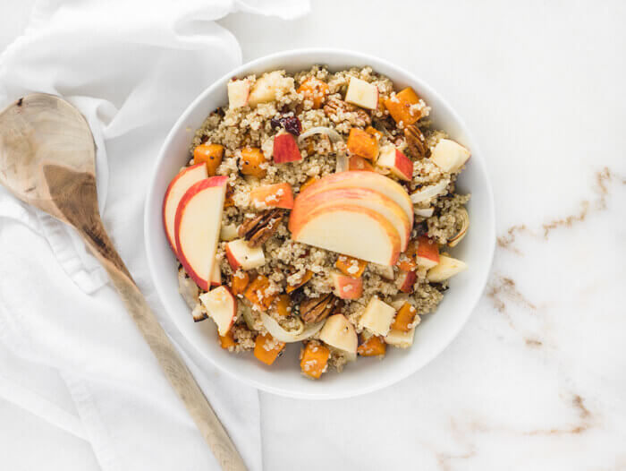 apple butternut squash quinoa salad 1