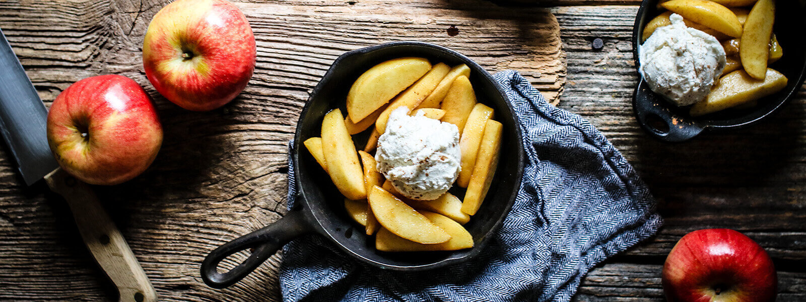 Vanilla Pan Fried Apples