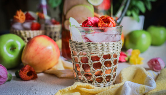 Apple & Berry Rosé Sangria